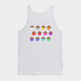 Acorns are colored Tank Top